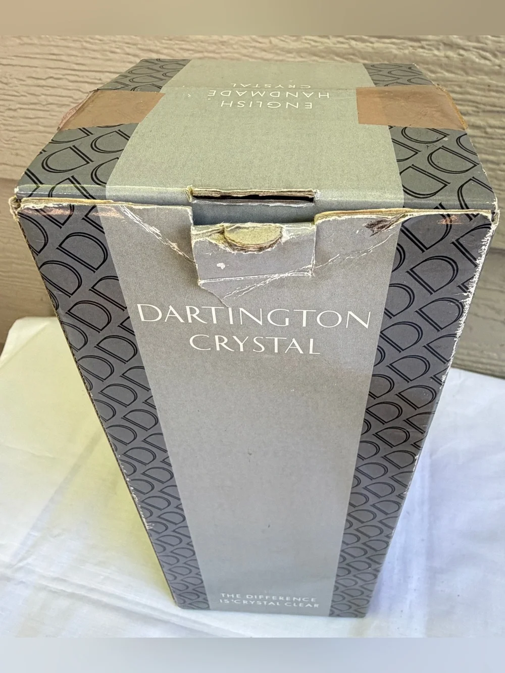Dartington vintage glass